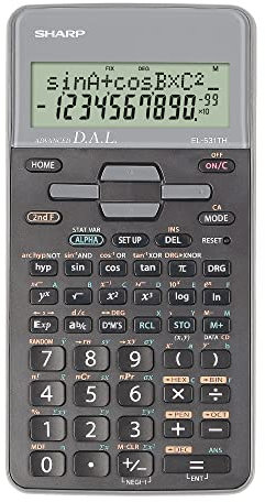 Sharp sh-el531thbgy Wissenschaftlicher Taschenrechner