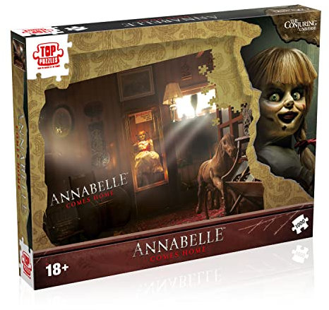 Winning Moves Horror Puzzle 1000 Teile Annabelle - Puzzle für Erwachsene und Kinder