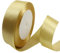 POPOYU Cinta de Satén Oro Champán 25mm x 23m, Cinta de Tela para Envolver regalos, Manualidades, Globos, Ramo de Novia, Cinta de Raso para Decoración de Recuerdos de Boda