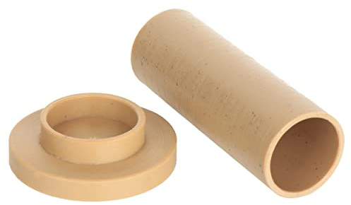 NKlaus Kerzen für Kerzen Kunststoff 3D DIY Kerzenherstellung, 1 Stück | Durchmesser: 2,8cm; Höhe: 9,5cm