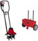 Einhell GC-RT 7530 Zappatrice Elettrica, Rosso Nero & GC-SR 12 Carrello Spargitore, ‎Standard