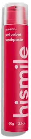 HISMILE Red Velvet Flavored Toothpaste Flavored Toothpaste Hismile Toothpaste Fluoride Toothpaste Red Velvet Flavour