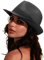 DRESHOW Damen Panama Hut Breiter Krempe Stroh Sommer Fedora Strohhut Panama Aufrollen Hut Strand Rollbar UV Sonnenhut UPF 50 +