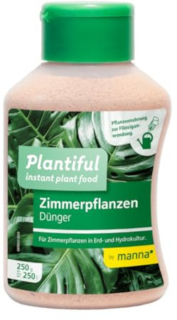 Manna Plantiful Zimmerpflanzen 250 g Dünger Innenraum Zimmerpflanzen