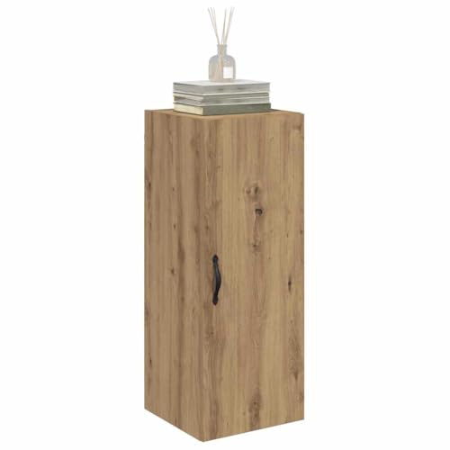 vidaXL Wandschrank Artisan-Eiche 34,5 x 34 x 90 cm Holzwerkstoff
