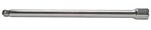 SW-Stahl 05853L Kippverlängerung 3/8 Zoll - 250 mm Knarrenverlängerung | Winkelschwenkbar bis 15 Grad - Hochwertiger Chrom-Vanadium-Stahl - Passend für Ratsche und Umschaltknarre - 19 mm Breite