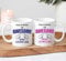 60 Second Makeover Limited This is What an Awesome Mum Dad Mug Set Parents Present Mum and Dad Gift New Baby Christmas Anniversary Cup Ceramic