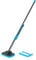 Beldray LA050915 Self Wringing Sponge Mop – Long Handle, Flat Hard Floor Cleaning Mop With Extra Replacement Head, Super Absorbent, Lightweight Floor Cleaner, Non-Abrasive, Easy Wring, Black/Blue