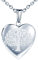 CPSLOVE Collana con Foto a Cuore, Ciondolo in Acciaio Inossidabile da Donna Ragazza, Collane con Albero della Vita, Collana commemorativa, può Mettere Foto, Intagliare L'Albero della Vita