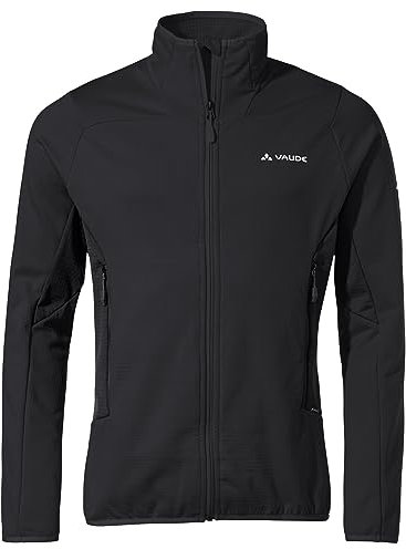 VAUDE Herren Mens Monviso Fleece Fz Jacket Ii, Schwarz, S EU