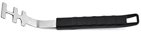 SunaOmni Barbecue Grill Lifter Edelstahl Hitzebeständiges Anti-verbrühungs-grillrost-hebewerkzeug Hitzebeständiger Grillrost-Heber Anti-verbrühungs-grillrost-Heber