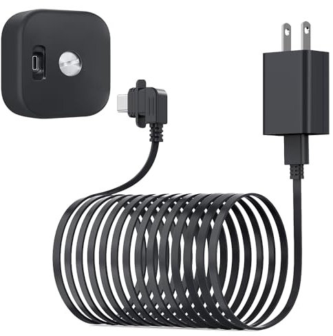 Itramax Netzkabel 9M und Adapter (1 Stück) für Blink Outdoor 4 Kamera,Flaches USB C Ladekabel für Blink Outdoor 4. Generation,Wasserdichtes Ladeverlängerungskabel für Neue Blink Outdoor 4 Kamera