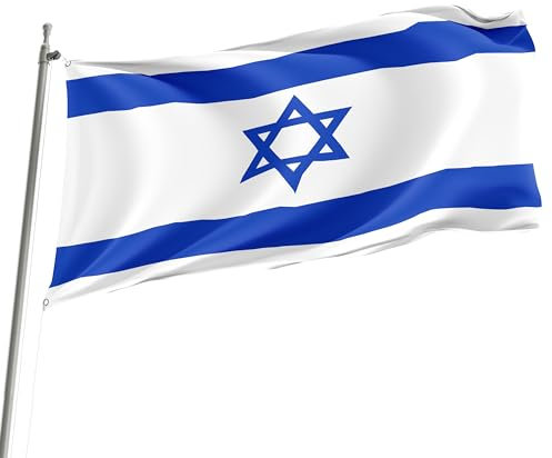 Bandera de Israel, 150 cm x 90 cm