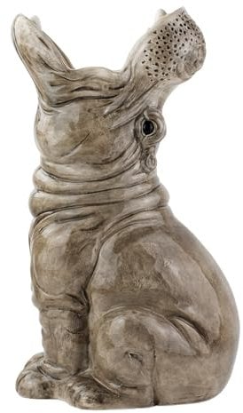 DONKEY Hungry Hippos Vase Large - große, handbemalte Nilpferdvase, ca. 42cm hoch