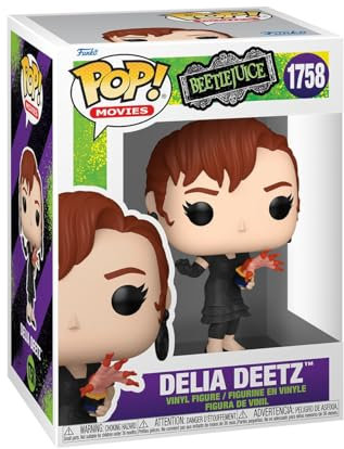 Funko POP! Movies: Beetlejuice - Delia Deetz- Vinyl-Sammelfigur - Geschenkidee - Offizielle Handelswaren - Spielzeug Für Kinder und Erwachsene - Movies Fans - Modellfigur Für Sammler