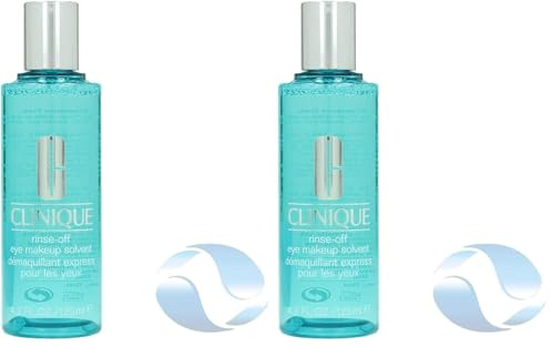Clinique Rinse Off Eye Makeup Solvent, 125 ml (Packung mit 2)