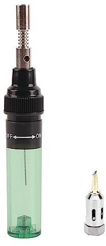Fast Heating Mini Gas Torch Soldering Iron, Labor Saving Ergonomic Handle, Mini Gas Torch, Up to 1300℃ Flame Temperature, Easy to Use