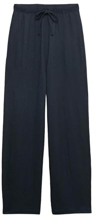 Marks & Spencer Pantalon texturé Coupe Carotte à Taille élastique