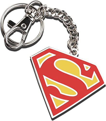 The Noble Collection Superman 5cm Colour Logo Schlüsselbund