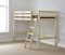 STRICTLY BEDS&BUNKS Oscar High Sleeper Loft Bunk Bed, 3ft Single