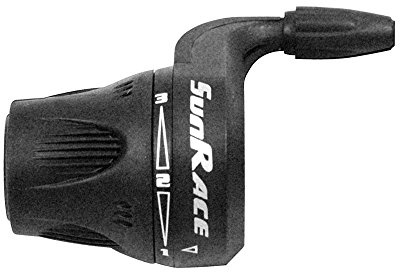 SunRace Drehgriffschalter M20 Heck schwarz schwarz 10 x 8cm