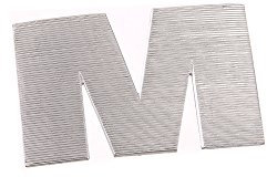 Buchstabe M links f. Kraftstoffbehälter ETZ 125,150,251/301