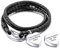 MeMeDIY Personalisierte Urne Armband Gravur Fotoname für Frauen Mädchen Männer Echte Lederkette Edelstahl Anhänger Hund Katze Haustier Mensch Asche Halter Memorial Cremation Andenken Trichter Kit