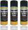 Life Necessities Blackboard Black Spray Paint, 3 X 250ml Ideal for Childs Room, School Room, Chalk Black Board Spray, Long lasting Black Matt finish Spray Paint