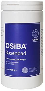 Emiko - OSiBA Basenbad - Basischer Badezusatz - 1400g für 15 Vollbäder - mineralischer Badezusatz für die sanfte Entsäuerung beim Baden