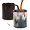Tazza per Halloween, 11 oz Walking Dead, tazza sensibile al calore, Horror Ghost Walking Spooky, idea regalo per Natale e compleanno.