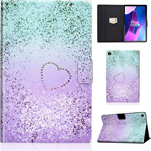CXTcase Custodia per Lenovo Tab M10 (3rd Gen) 10.1 2022,PU Intelligente Tablet Cover Lenovo Tab M10 3rd Gen 10.1 2022,Tablet Custodia con Slot per Schede,Amore