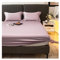 OBONG Premium Spannbettlaken 100% Tencel Lyocell Eukalyptusfasern Spannbetttuch for Allergiker Antibakteriell Ganzjahres Bettwäsche (Color : E, Size : King)