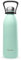 Qwetch - Grande Bouteille Isotherme - Vert Pastel 1,5L - 48h Froid et 16h Chaud - Etanche & Sans BPA - Gourde Inox avec Poignée de Portage - Thermos isotherme pour Pique-nique, Camping, Famille