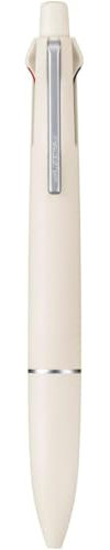 三菱鉛筆 Jetstream MSXE5LS05.1 Multifunktions-Kugelschreiber 4 & 1, ausgestattet mit 0,5 mm Lite-Touch-Tinte (Schwarz, Rot, Blau, Grün), 0,5 mm Druckbleistift, Mellow White