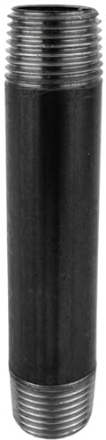 Home Invasion - Tube 1/2'' - 15x21mm acier noir - 15cm (150mm) - Fileté