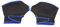 Milisten 1 Paar Entenpfote mit Schwimmhäuten schwimmhandschuhe neoprenhandschuhe tauch zubehör Schwimmflossen Schwimmen Aqua abriebfester Schwimmhandschuh Wasserabweisende Handschuhe