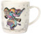 Lesser & Pavey Bug Art Elly Elephant Mug for Hot Drinks | Fine China Mugs for Kitchen & Home | Reusable Ceramic Cups for Every Occasion | Durable Tea Cups for Long-Lasting Use