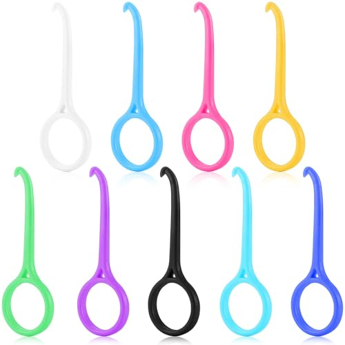 JYSNOW 9 Stück Aligner Entfernungswerkzeug, Unsichtbare Zahnentfernung Aligner Removal Tool, Extraktor Oral Corrector Retainer, für Korrektur Zahnspangen Mundpflege (Farbe)