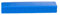 MAUL Magnete MAULsolid 54x19mm (10 Stück) | Mini Magnete aus Kunststoff mit hoher Haftkraft | Starke Magnete für Whiteboard und Magnettafel | ideal für Büro, Homeoffice und Werkstatt | Blau