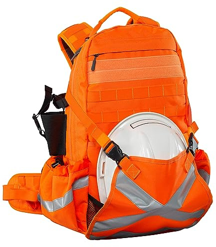 Caribee Mineral King Hi Vis Backpack and Hard Hat Bag