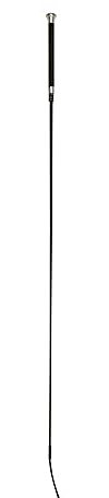 Kerbl Dressurgerte Glitzerapplikation Gerte, Schwarz, 120 cm
