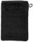 möve Bamboo Luxe Waschhandschuh 15 x 20 cm aus 60% Baumwolle / 40% Viskose aus Bambus-Zellstoff, black