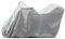 Abdeckplane Abdeckung Abdeckhaube Faltgarage Ganzgarage kompatibel mit Vespa Primavera mit Koffer - Silver S