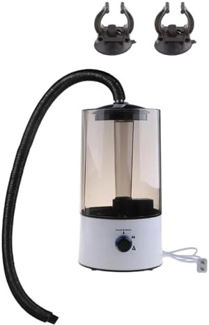 Milageto Reptilien-Luftbefeuchter, 4-Liter-Reptilien-Luftbefeuchter-Nebelmaschine, Terrarien-Nebelmaschine mit Ultra-leisem Zerstäuber für Reptilien, Amphibien, Schildkröten, Feuchtpflanzen