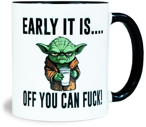 MUGEMS Off You CAN Fuck Rude Funny Mug Sarcastic Slogan Gifts Adult Humour Rude Gift Cup Joke Mug Secret Santa Gift Christmas
