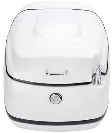 Motorrad Topcase Koffer für E-Bike und Roller - Wasserfest Mit Kissen Schwarz