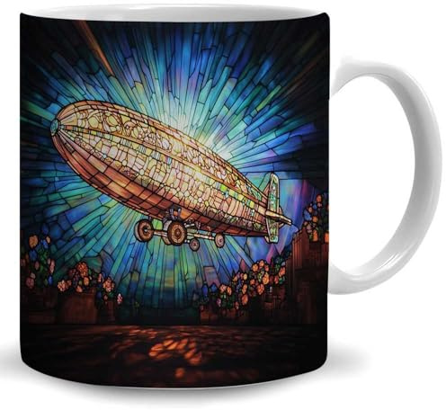 Zeppelin Teetasse Modernes Kaffeetasse Lustige Tasse Für Kaffee Tee Espresso 330Ml