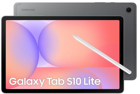 Samsung Galaxy Tab S10 Lite, AI Tablet, 6GB Memory, 128GB Storage, 10.9 90Hz display, S Pen Included, Long Battery Life, Grey | 2 Year Warranty (Renewed)