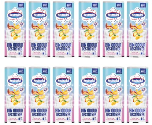 Neutradol Bin Odour Destroyer Powder Peach & Mango Burst 350g - Pack of 12