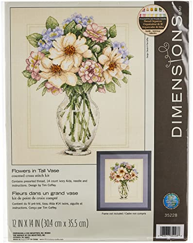 DIMENSIONS Zählmusterpackung mit Zählmuster, Weiß, Rosa, Grün, Violett